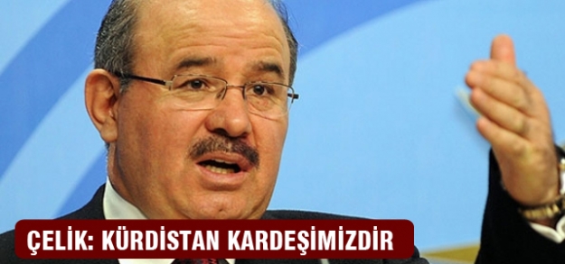 Hüseyin Çelik: Kürdistan kardeşimizdir