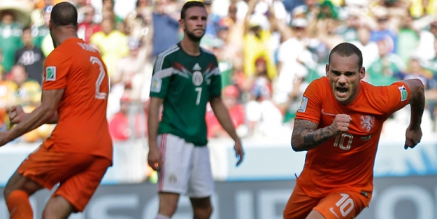 Hollanda - Meksika maçının golleri / TIKLA İZE