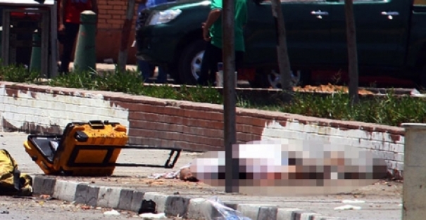 Bomba imha ederken patladı!