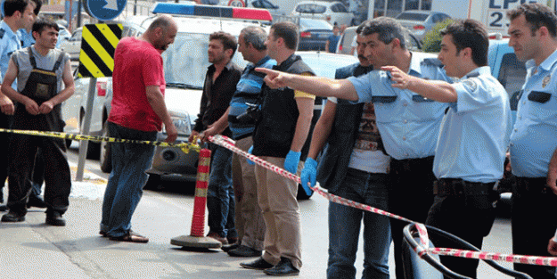 Sokak ortasında kanlı infaz