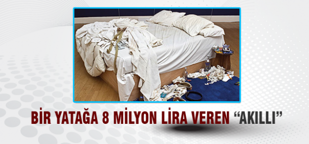 8 milyon liralık yatak!