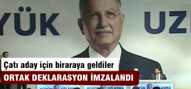 5 parti ortak deklarasyon imzaladı