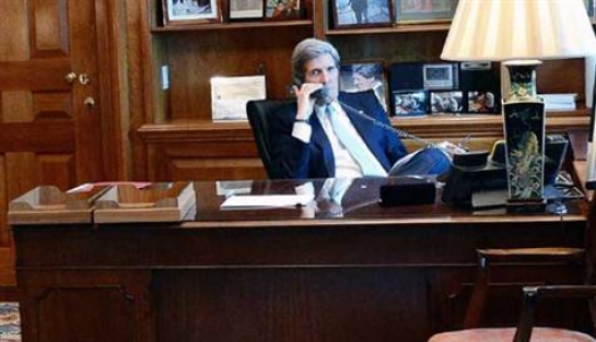 Kerry'den Barzani'ye telefon