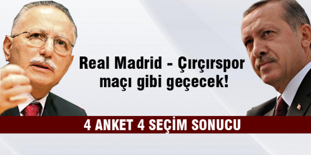 Araştırma şirketinden Köşk seçimi