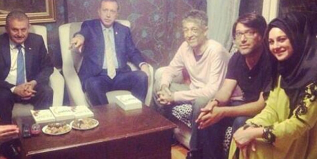 Erdoğan'dan Murat Göğebakan'a ziyaret