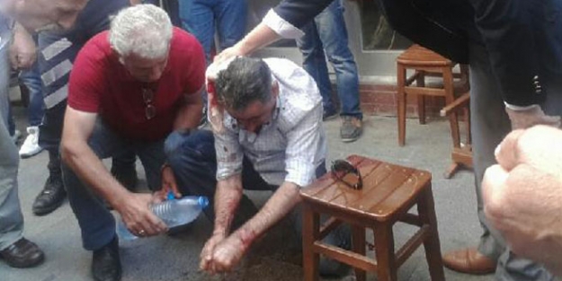 MHP'li başkanın eşine dayak!