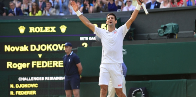 Wimbledon'da şampiyon Djokovic!