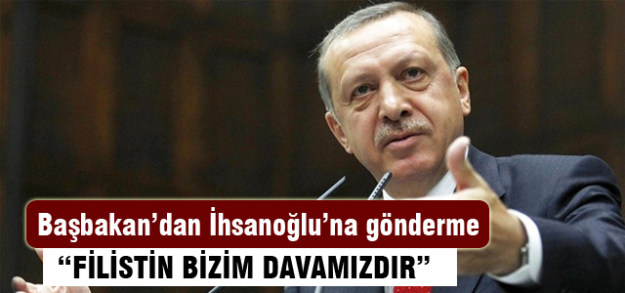 Başbakan'dan İhsanoğlu'na gönderme
