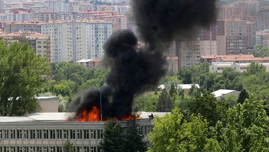 MTA’da korkutan yangın