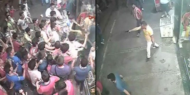 GS Store'a çirkin saldırı