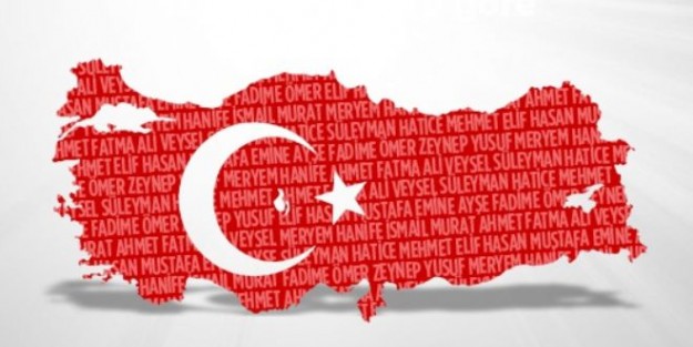 Türkiye'de en çok kullanılan isim ve soyadlar
