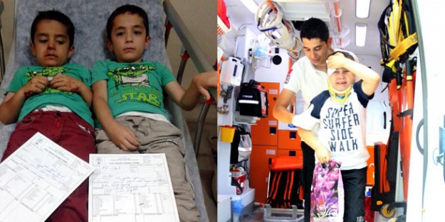 Kreş servisi otobüse çarptı