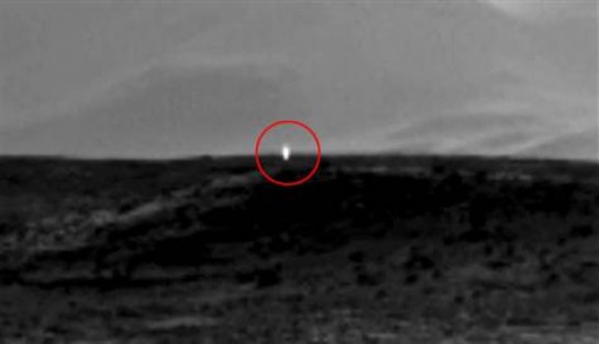 Mars'ta UFO şoku!