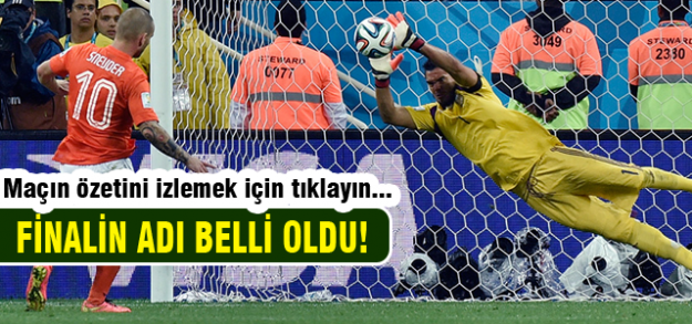 Arjantin - Hollanda maç özeti İZLE