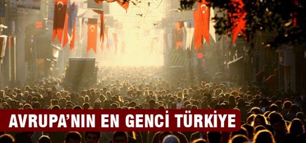 Avrupa'nın en genci Türkiye