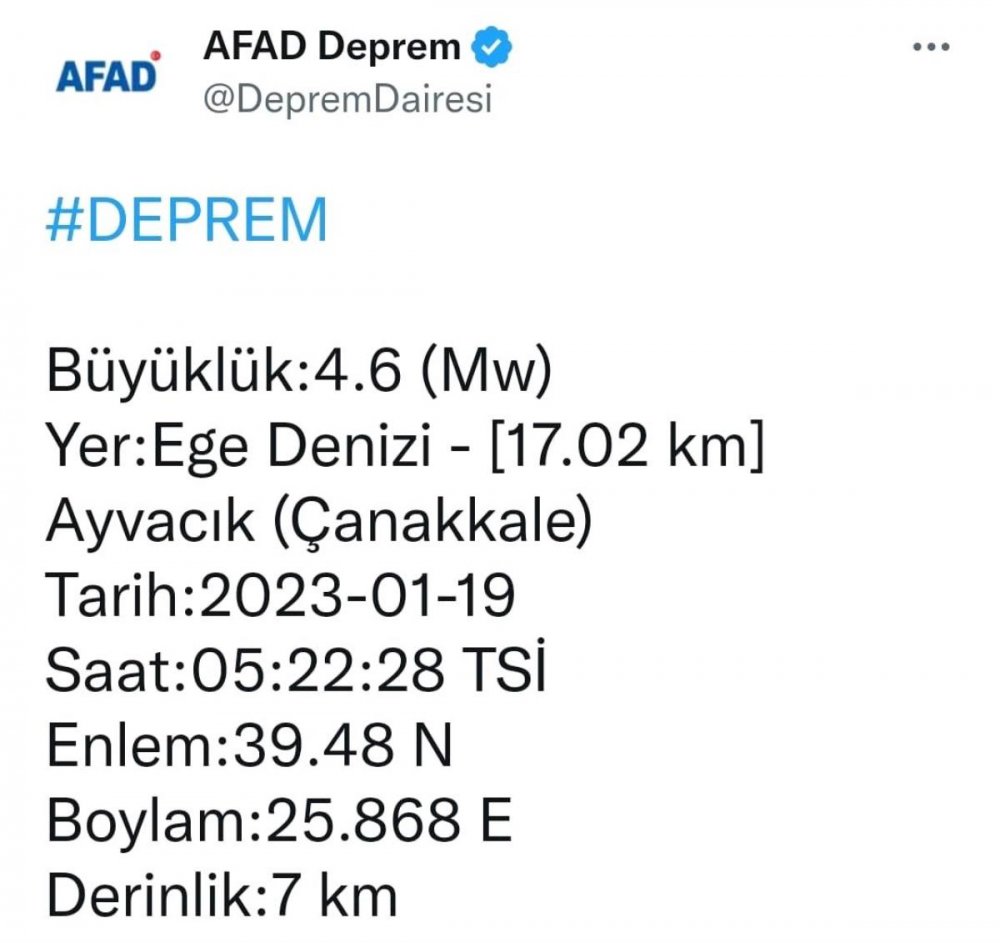 4,6 büyüklüğündeki deprem korkuttu! Bir çok ilden hissedildi