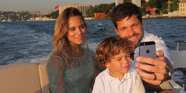 Diego boğaz turu yaptı