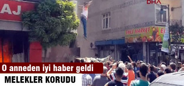 O anneden iyi haber geldi