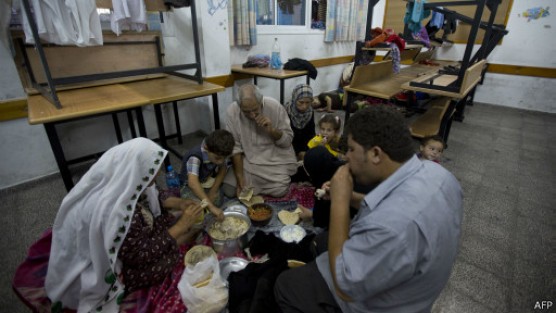 17 bin Gazzeli BM'ye sığındı