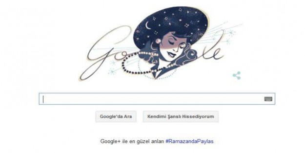 Google, Safiye Ayla'yı unutmadı