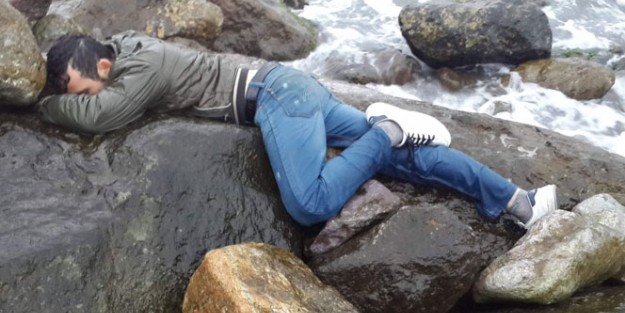 Boğulmaktan son anda kurtarıldı!