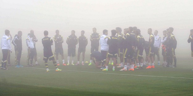 Fenerbahçe'ye sis sürprizi