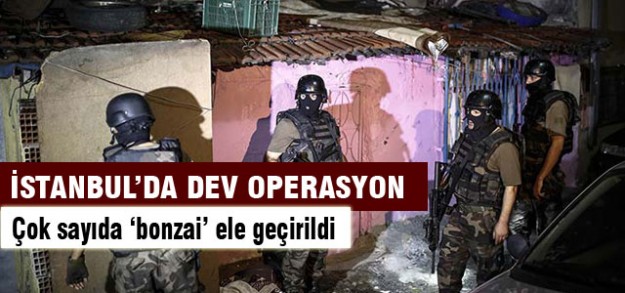 İstanbul'da şafak operasyonu