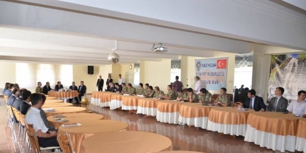 Erzincan’da Seçim Güvenliği Toplantısı Yapıldı