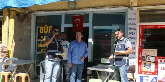 Gemerek Emniyet Müdürlüğü Esnafları Uyardı