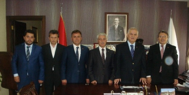 Gümüşhane Heyeti’nden Akman’a Ziyaret