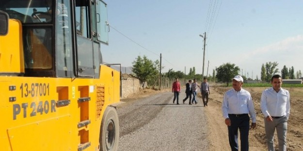 Niğde Amas Bağları Asfaltlandı