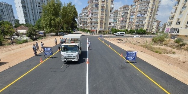 Muratpaşa’da Yollar Çiziliyor