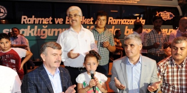 Başkan Akyürek Bozkır’da İftar Açtı