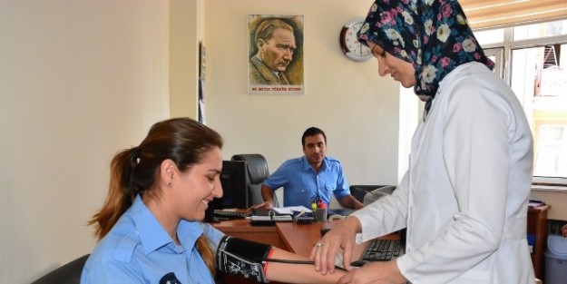 Aksaray Belediyesi Personeline Sağlık Taraması