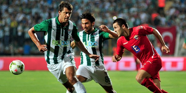 Bursaspor Avrupa şansını rövanşa bıraktı!