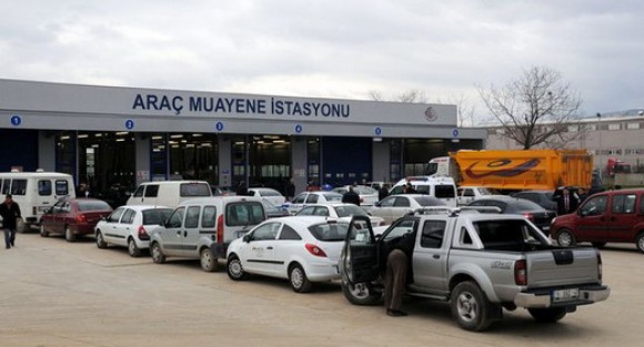 Araç muayene istasyonlarında sistem durdu!