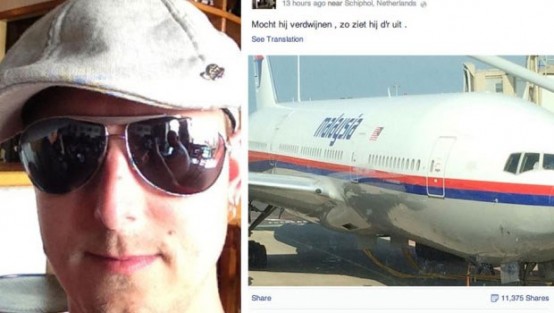 Uçağın düşeceğini önceden 'tahmin etmiş'