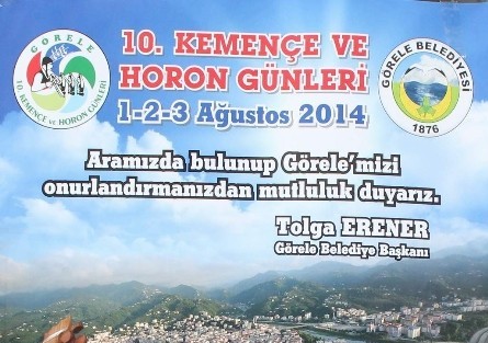 10. Görele Kemençe Ve Horon Festivali Hazırlıkları Başladı