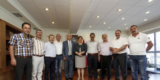 Disk’ten Başkan Pekdaş'a Teşekkür Ziyareti