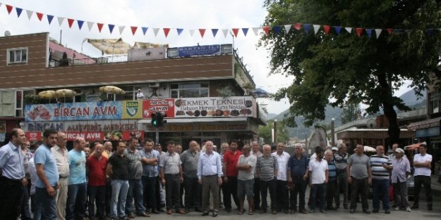 Şoför Esnafından Köprü Protestosu