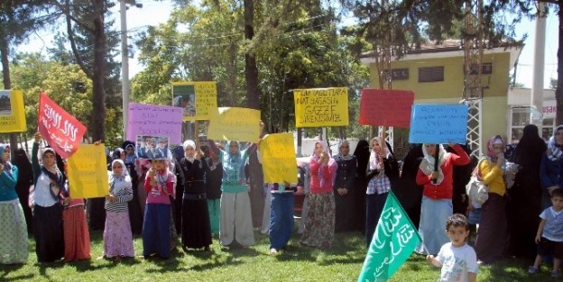 Siverek’te İsrail'in Gazze Saldırıları Protesto Edildi