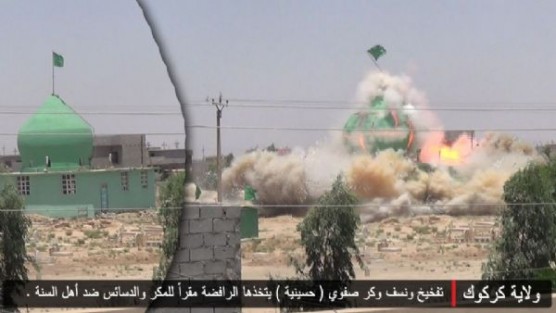 IŞİD cami ve türbeleri vurdu!