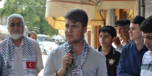 Gazze Saldırıları Lüleburgaz'da Kınandı