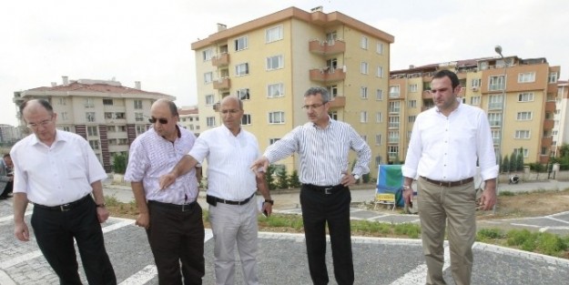 Başkan Köşker’den Yenikent’te İnceleme Turu