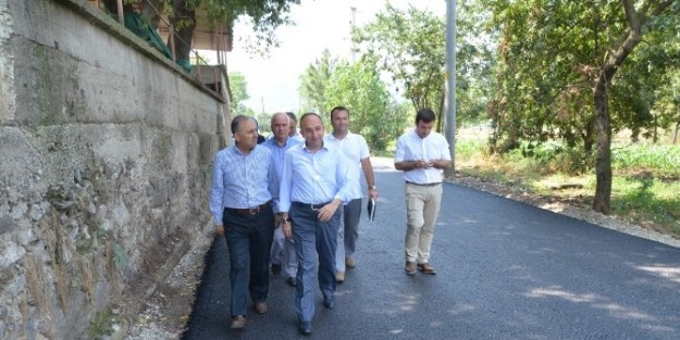 Kartepe Doğakent Sitesi Bağlantı Yolları Asfaltlandı