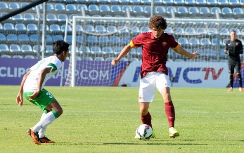 Salih, Roma'daki ilk maçında gol attı