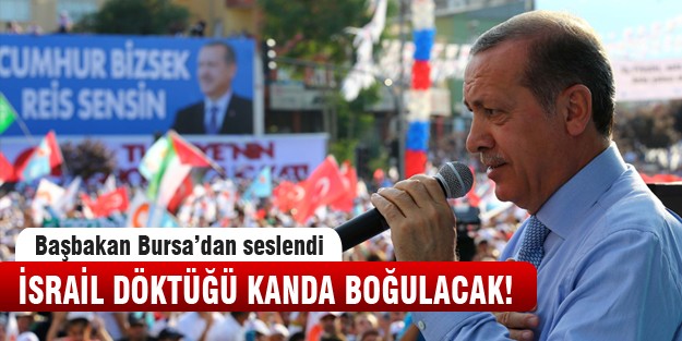 Başbakan Erdoğan Bursa'da halka seslendi