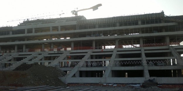 Trabzon Akyazı Stadı'nda son durum!