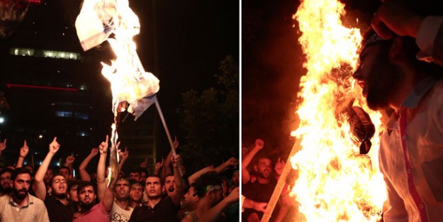 İsrail Başkonsolosluğu önünde eylem