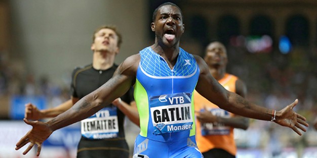 Justin Gatlin fırtına gibi!